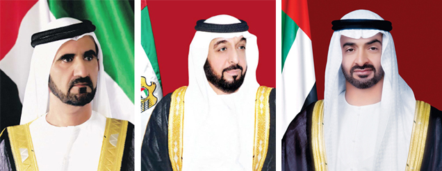 رئيس الدولة ونائبه ومحمد بن زايد يهنئون رئيسي الهند وكوريا