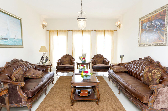 "جانب من تصاميم الفلل"