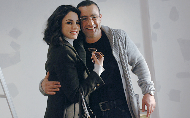 "أحمد السقا ورهان فيلم «بابا»"