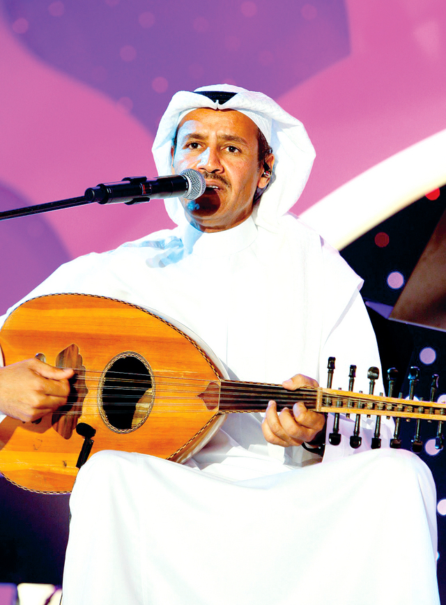 "خالد عبدالرحمن في ثاني حفلات ليالي دبي"