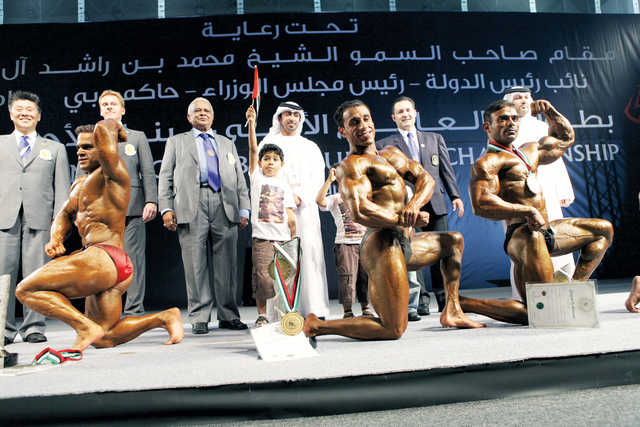 "خلال تتويج الأبطال في بطولة العالم في الإمارات"