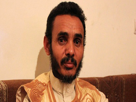 "العجمي علي لعتيري قائد كتيبة الزنتان - صورة خاصة للعربية نت"