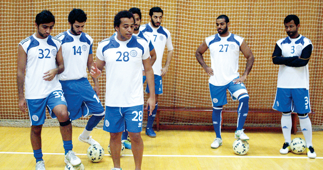 "جانب من تحضيرات النصر\t\tمن المصدر"