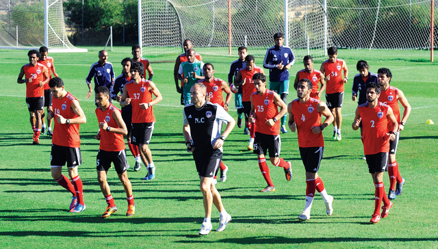 "من تدريبات العين في المعسكر"