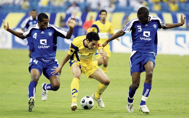 "من مباريات الدوري السعودي\t البيان"