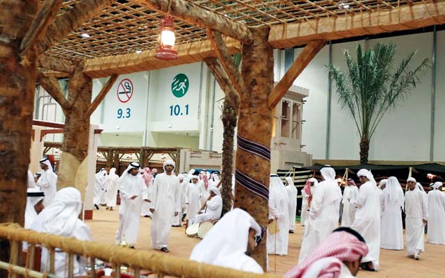أكثر من 53 ألف زائر إلى معرض الصيد والفروسية خلال يومين