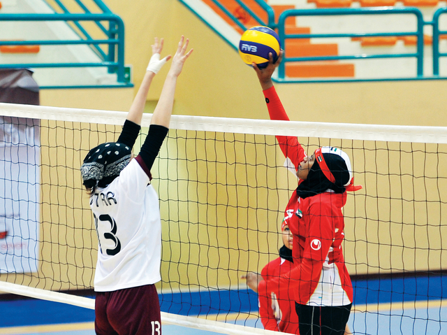 "منتخب الطائرة نجح في تجاوز قطر"
