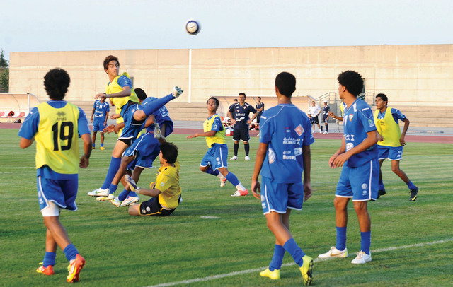 "من تدريبات المنتخب استعداداً لمونديال الناشئين \t البيان"