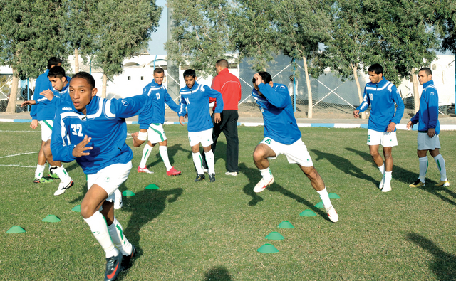 "لاعبو السماوي عازمون على الظهور الجيد هذا الموسم\t البيان"