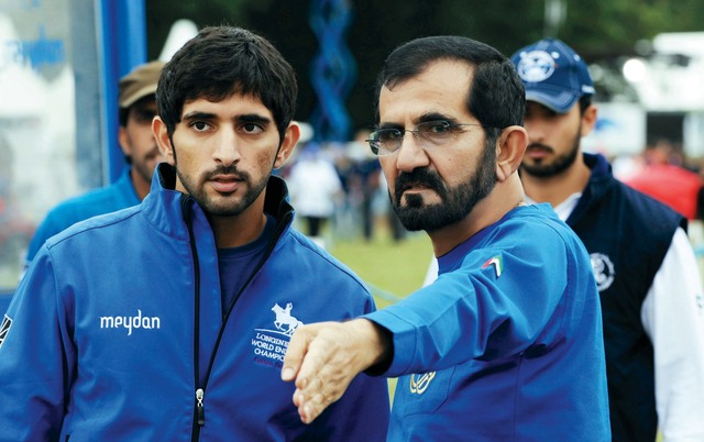 "محمد بن راشد فارس العرب في حديث مع حمدان بن محمد \t البيان"