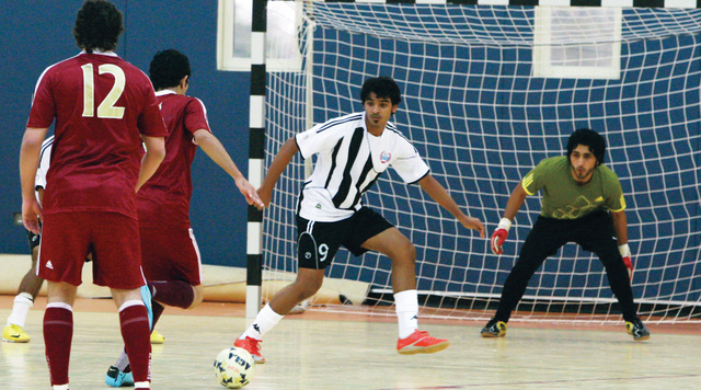 "من مباريات كأس الاتحاد لكرة الصالات \t البيان"
