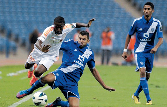 "الهلال صحح أوضاعه بعد الخسارة الآسيوية \t\tالبيان"