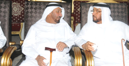 "محمد بن بطي وناصر المنصوري"