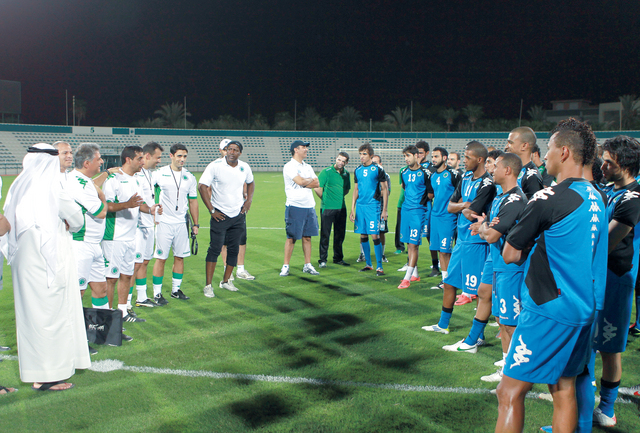 "الشباب يسعى لتعويض خسارته من الوحدة (البيان)"