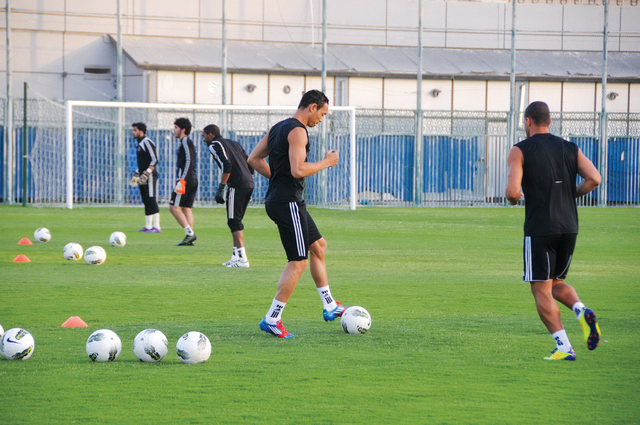"من تدريب الجزيرة استعداداً لعجمان البيان"