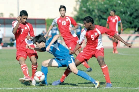 "جانب من لقاء منتخبنا مع أذربيجان من المصدر"