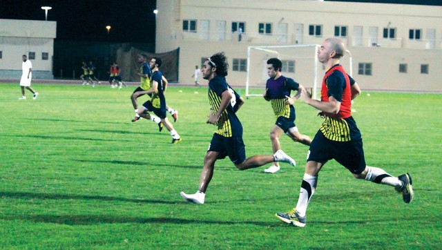 "لاعبو الوصل قدموا مردوداً طيباً في المران \t\tتصوير حارس تي"