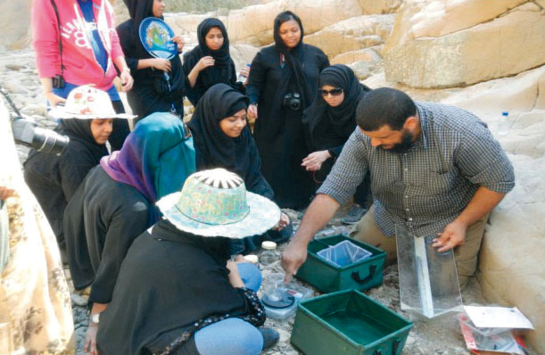 بلدية الفجيرة تنجز دراسة عن أسماك  وادي الوريعة