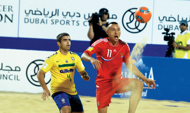"من لقاء البرازيل وروسيا في كأس القارات الماضية\t    أرشيفية"