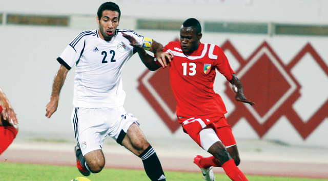 "منتخب مصر جاهز لنسور قرطاج بعد تجربة الكونغو\t\tتصوير يونس يونس"