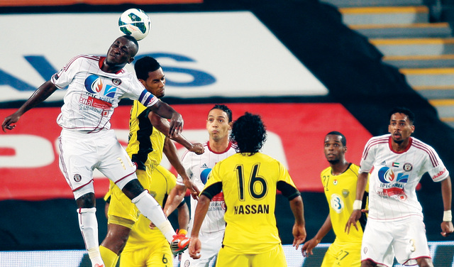 "الوصل تفوق على الجزيرة بالتركيز الذهني واستحق الفوز         \t  تصوير  مجدي إسكندر"