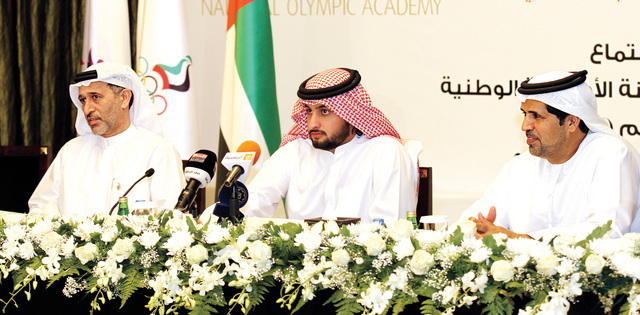"أحمد بن محمد يترأس اجتماع اللجنة الأولمبية الوطنية"