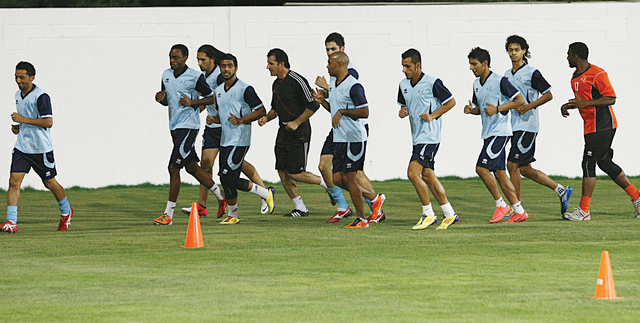 "جانب من تدريبات عجمان البيان"