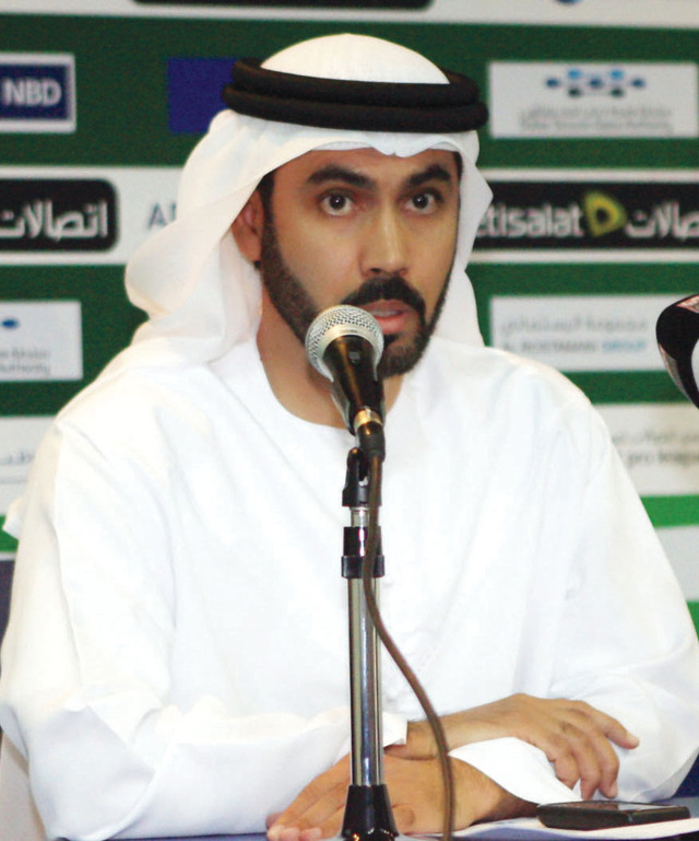 "البناي خلال المؤتمر الصحافي\t\tتصوير عاطف الغمري"