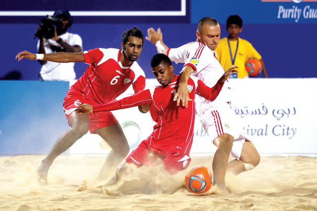 "منتخب الشاطئية خسر بصعوبة أمام روسيا تصوير موهان"