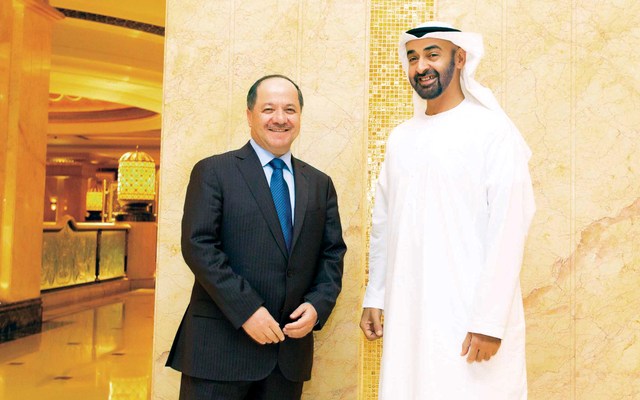 ".. وسموه خلال استقبال البرزاني \tوام"