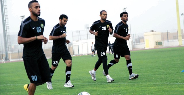 "من مران سابق للوصل\t\tالبيان"
