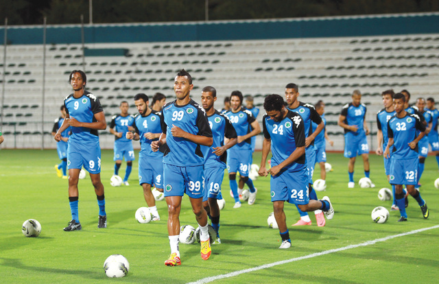 "من تدريب الشباب استعداداً للعين\t\tالبيان"