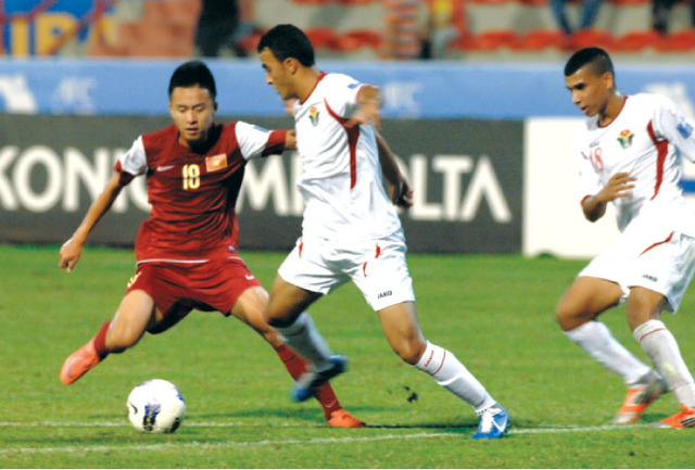 "الأردن نجح في الوصول إلى دور الثمانية عن جدارة  تصوير - محمد منور"
