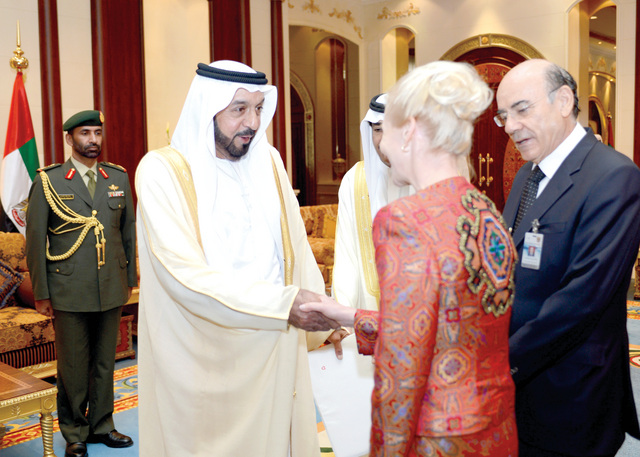 "...وسفيرة سويسرا"