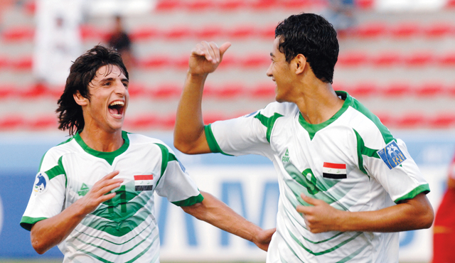 "فرحة عراقية بالوصول إلى كأس العالم للشباب\t\t  البيان"