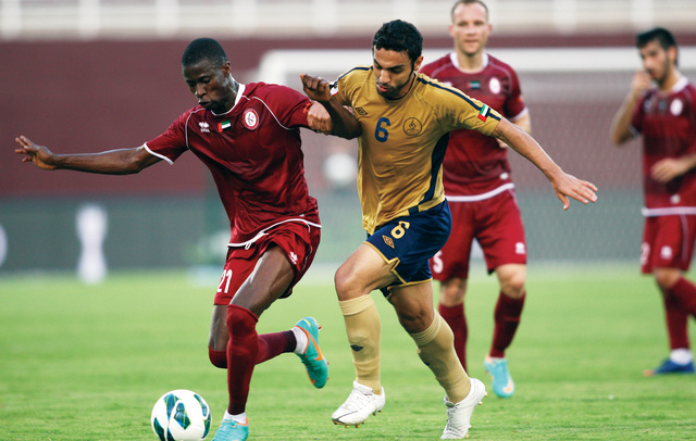 "الوحدة نجح في التغلب على دبي \t\tتصوير ــ مجدي اسكندر"