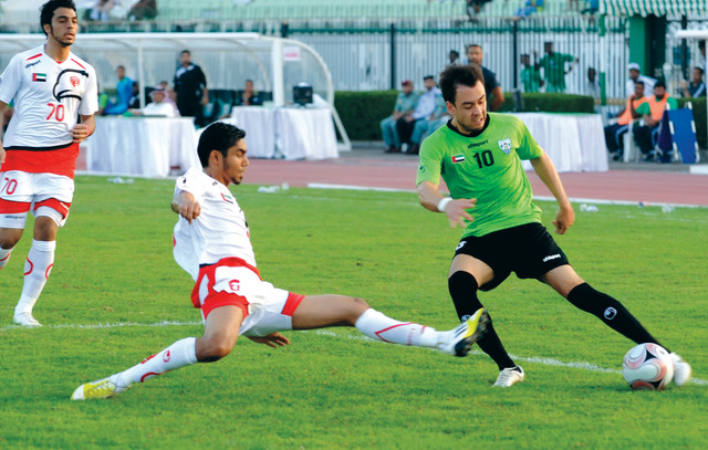 "من مباريات الإمارات في دوري الأولى \t البيان"