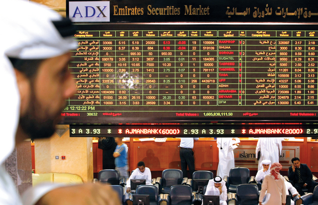"سوق أبوظبي الأكثر ربحاً بين الأسواق الخليجية الأسبوع الماضي \tالبيان"