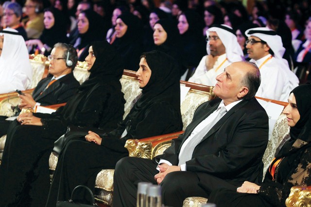 "الشخصيات الدولية تشيد بالدعم الكبير الذي توليه القيادة الإماراتية للمرأة \tتصوير: عمران خالد"