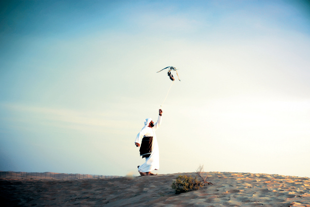 "مشاركة قياسية في مسابقات أبوظبي للصيد بالصقور\tأرشيفية"