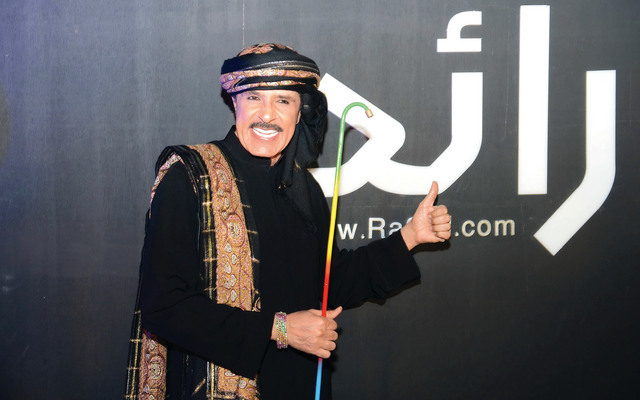 "عبدالله بالخير في الحفل"