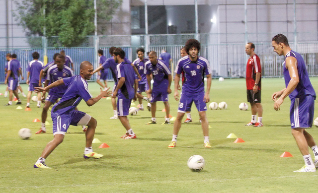 "من تدريبات الجزيرة\t\tالبيان"