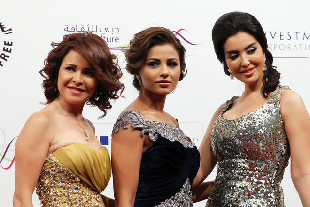 "ميساء مغربي ومهيرة وميسون عزام"