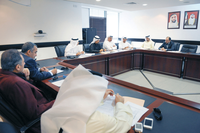"خلال اجتماع المكتب التنفيذي للجنة الاعلام الرياضي\t\tمن المصدر"