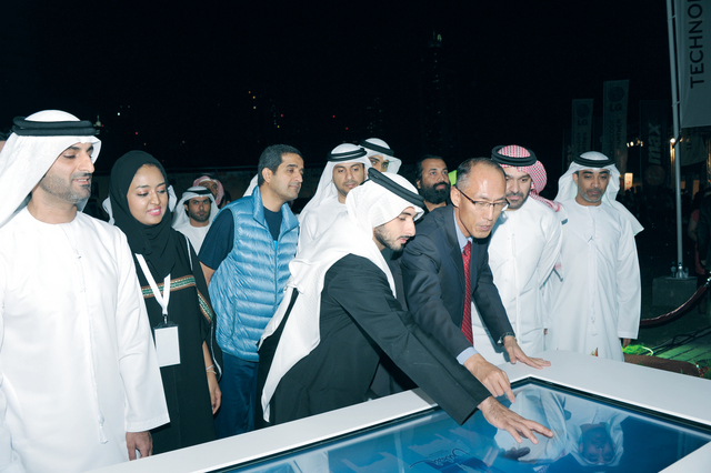 "ماجد بن محمد يدشن الحدث"