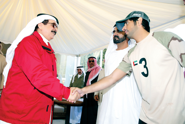 حمدان بن محمد بطل مونديال القدرة العسكرية