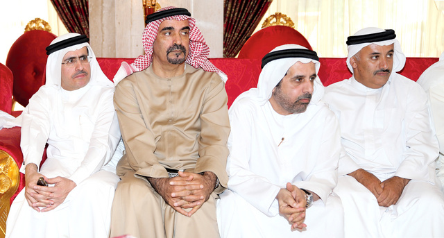 "سلطان بن مجرن وسيف المري وعلي لوتاه وسعيد الطاير"