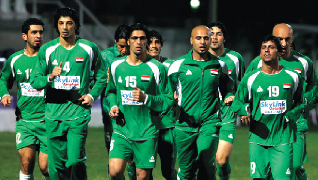 "منتخب العراق يستعد بقوة لخليجي 21 \t من المصدر"