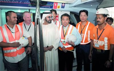 "صورة أرشيفية من تغريده لصاحب السمو الشيخ محمد بن راشد"