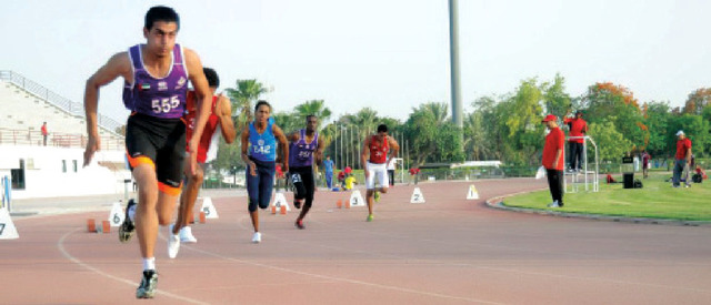 "من منافسات ألعاب القوى\t\tالبيان"
